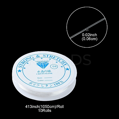 Clear Elastic Crystal Thread EW-YW0001-02-0.6-1
