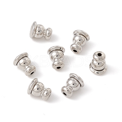 Rack Plating Brass Ear Nuts KK-G433-03P-1
