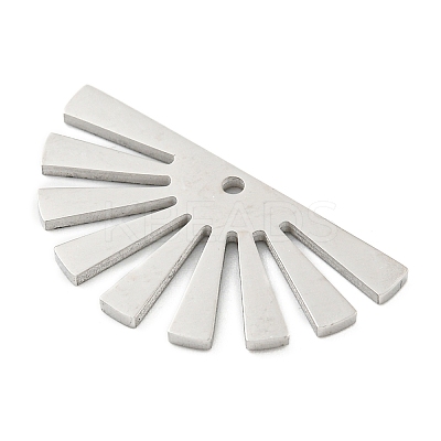 Non-Tarnish 304 Stainless Steel Pendants STAS-B056-17P-02-1