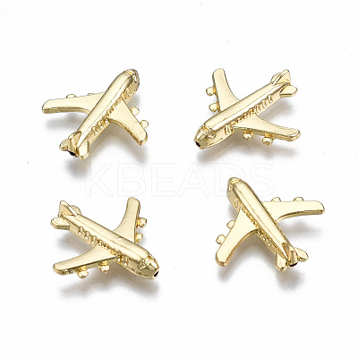Rack Plating Alloy Beads PALLOY-T077-124LG-RS-1