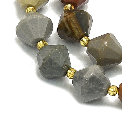 Natural Ocean Jasper Beads Strands G-I376-C19-01-1