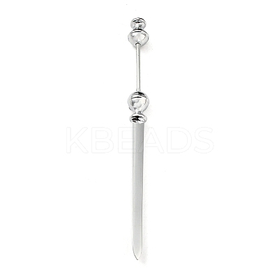 Zinc Alloy Vintage Letter Opener AJEW-P114-01M-P-1