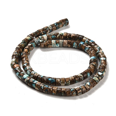Synthetic Regalite/Imperial Jasper/Sea Sediment Jasper Beads Strands G-F765-N01-02-1