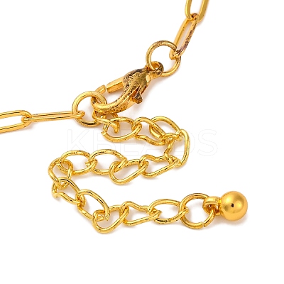 Alloy Rhinestone Pendant Necklaces for Women NJEW-U013-10G-01-1
