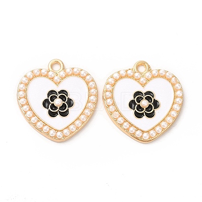 Alloy Enamel Pendants ENAM-C005-33G-02-1