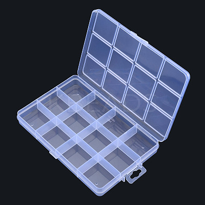 Rectangle Polypropylene(PP) Bead Storage Container CON-N011-049-1