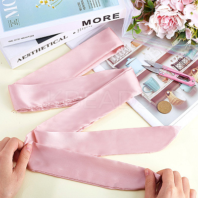 Long Thin Chiffon Silk-like Chain Belts for Women Girls AJEW-WH20001-48E-1