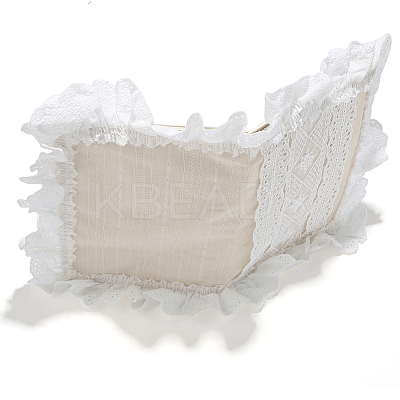 Polyester Lace Book Covers AJEW-WH20001-71-1