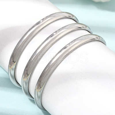 30MM 304 Stainless Steel 3-Strand Cuff Bangles for Women SA-CBA37BC-25P-1