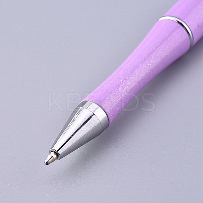 Plastic Beadable Pens AJEW-L082-A02-1
