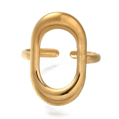 304 Stainless Steel Cuff Rings LS-RJEW-Z074-10G-1
