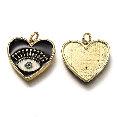 Brass Micro Pave Cubic Zirconia Pendants ZIRC-B0003-30G-1