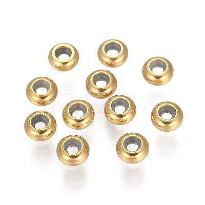 PVD Vacuum Plating 304 Stainless Steel Beads LS-STAS-L222-41B-G-1