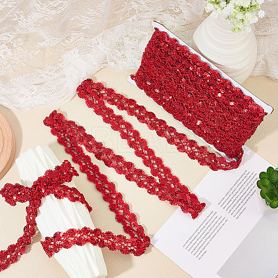 Metallic Braided Lace Trim OCOR-WH20020-23D-1
