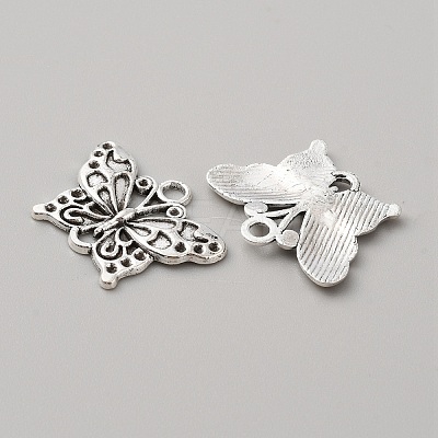 Tibetan Style Alloy Connector Rhinestone Settings FIND-CJC0011-04AS-1