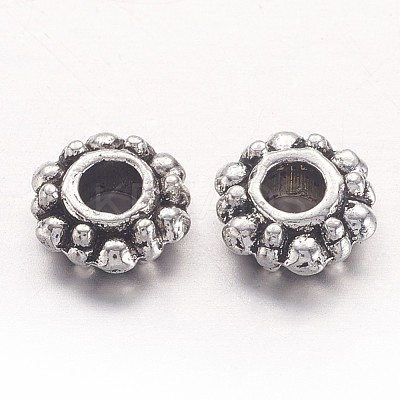 Tibetan Style Spacer Beads X-K07X7042-1