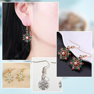 48Pcs 8 Styles Rack Plating Alloy Pendants FIND-AR0005-13-1