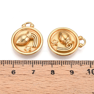 304 Stainless Steel Pendants STAS-N109-148G-11-1