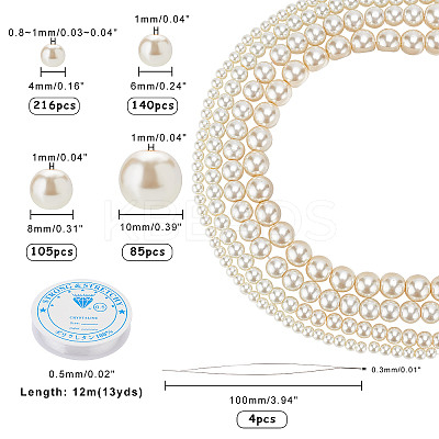 DIY Stretch Bracelets Making Kits DIY-PH0028-33-1