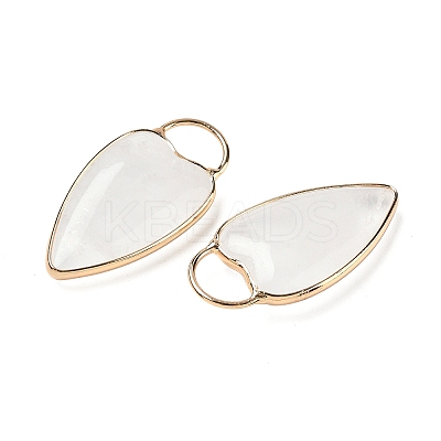 Natural Quartz Crystal Pendants G-I393-01G-05-1