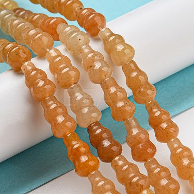 Natural Red Aventurine Beads Strands G-C039-A08-1