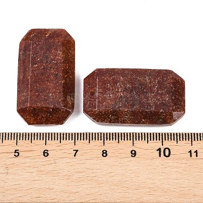 Natural Strawberry Quartz Pendants G-H325-03L-1