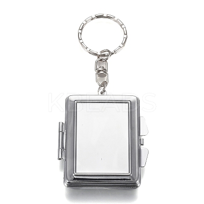Iron Folding Mirror Keychain KEYC-H110-01P-1