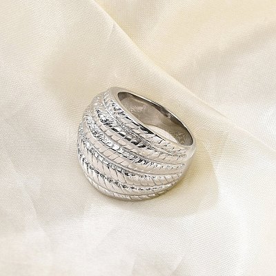 304 Stainless Steel Wide Finger Ring for Unisex RJEW-Z076-02P-02-1