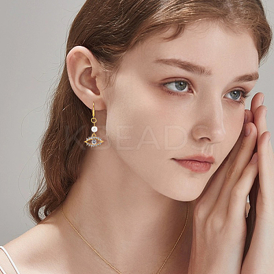 200Pcs 5 Color Brass Leverback Earring Findings DIY-FH0006-31-1