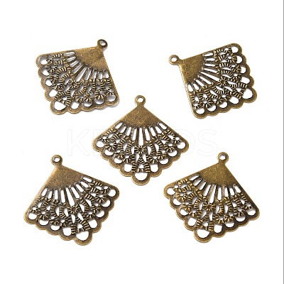 Iron Filigree Joiners FIND-B020-13AB-1