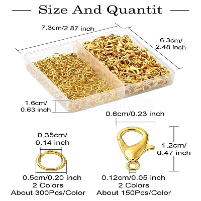 DIY Jewelry Making Finding Kit DIY-YW0009-22G-1