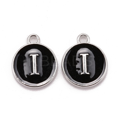 Platinum Plated Alloy Charms ENAM-S118-02I-P-1