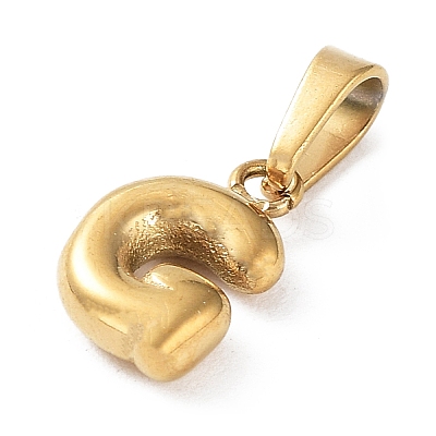 316L Surgical Stainless Steel Charms STAS-G315-01G-G-1