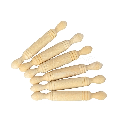 Miniature Rolling Pin Dollhouse Kitchen Tool PW-WG38478-01-1