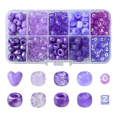 DIY Barrel & Heart & Cube Jewelry Making Finding Kits DIY-FS0006-17-1
