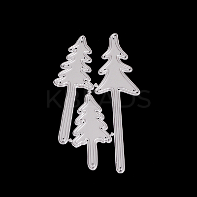 Christmas Tree Frame Carbon Steel Cutting Dies Stencils DIY-F036-09-1