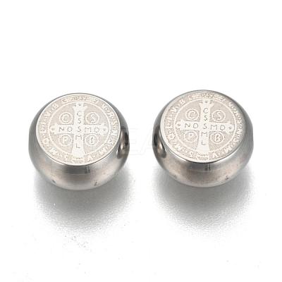 Tarnish Resistant 304 Stainless Steel Beads STAS-L234-127P-1