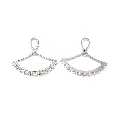 Brass & Cubic Zirconia Pendants KK-Q773-17P-1