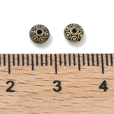 Brass Spacer Beads KK-F926-08AB-1