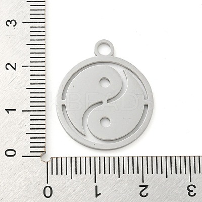 Non-Tarnish 304 Stainless Steel Pendants STAS-B056-26P-07-1