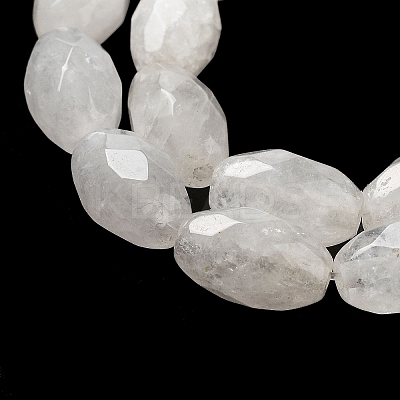 Natural Quartz Crystal Beads Strands G-P520-C18-01-1