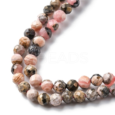 Natural Argentina Rhodonite Beads Strands LS-G-M399-01B-1