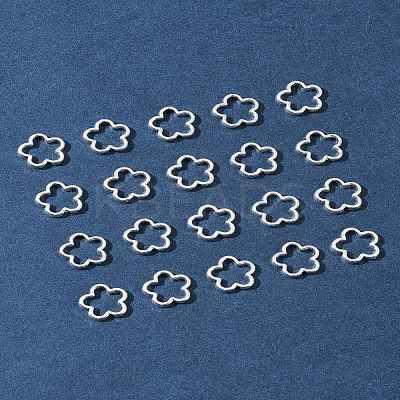 50Pcs Tibetan Style Alloy Bead Frame TIBEB-FS0001-10AS-1