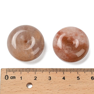 Natural Xinjiang Golden Silk Jade Pendants G-G290-02A-1