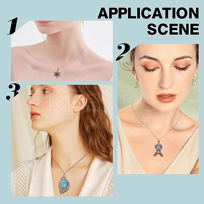 9Pcs 9 Style Alloy Hang Snap Base Big Pendants FIND-GF0004-30-1