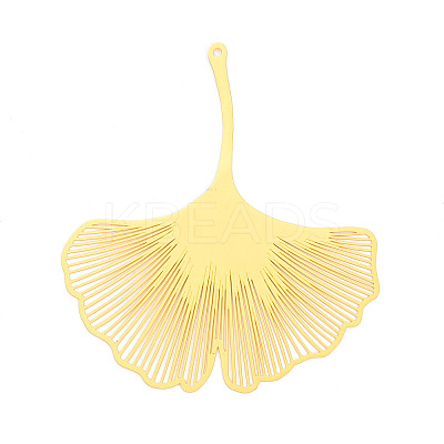 Brass Filigree Big Pendants KKC-T003-18G-1