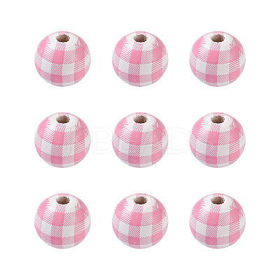 Natural Wooden Beads WOOD-TAC0010-05D-1