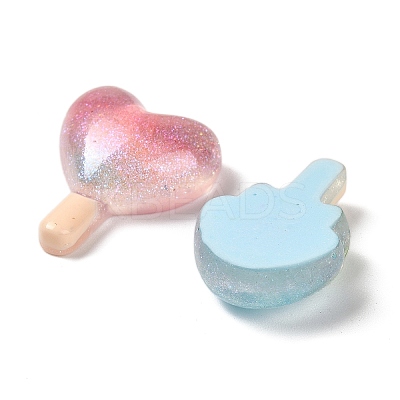 Transparent Resin Cabochon CRES-I044-12-1