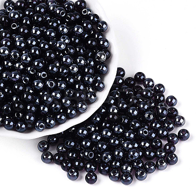 500Pcs Transparent Glass Seed Beads SEED-PA0001-08D-1