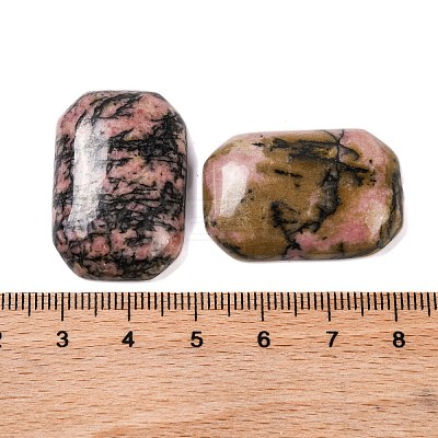 Natural Rhodonite Cabochons G-B085-01A-04-1